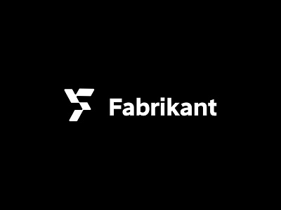 Fabrikant branding brandmark clean design geometric geometric design geometry identity logo logo design logo mark logodesign logodesigner logotype logotypedesign mark minimal minimalism minimalist logo vector