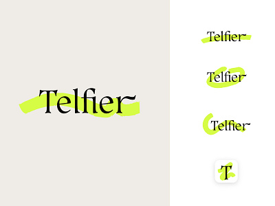 Telfier branding concept design dynamic identity dynamic logo identity logo logotype