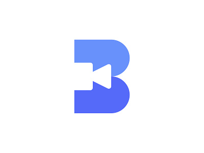 Zoom Backgrounds symbol b icon branding brandmark design identity letter b letter b logo logo logotype mark minimal symbol vector zoom