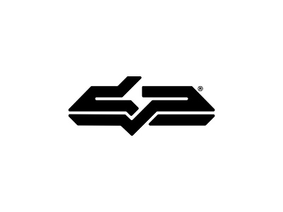 DP logomark branding brandmark clean design futuristic identity logo mark minimal type typography vector