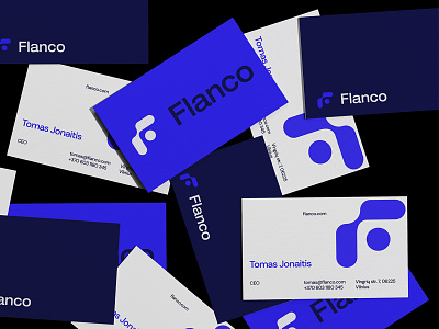 Flanco business cards agency brand brand identity branding branding agency branding design business card design identity identity design studio