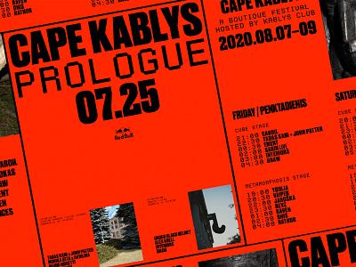 Cape Kablys 2020 visual identity agency branding design graphic design identity poster poster design studio typography visual identity
