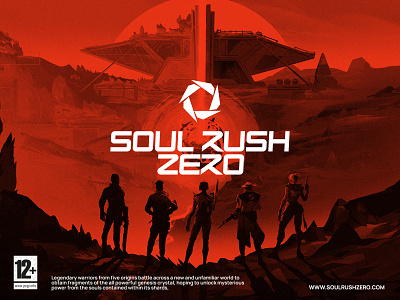 Soul Rush Zero logo branding brandmark design game game logo identity logo mark