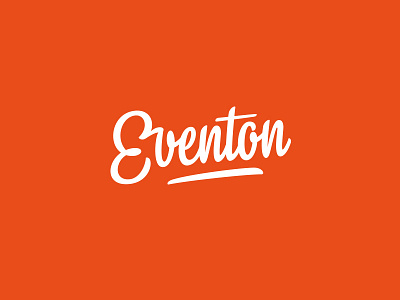 Eventon logo event eventon lettering logo on type typography