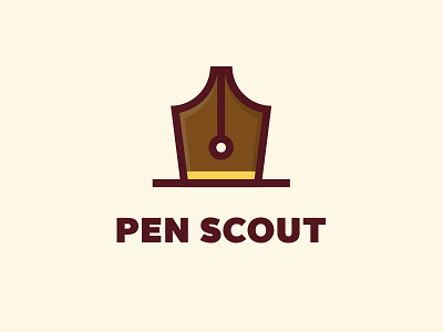 Pen Scout concept hat logo pen scout