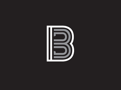 B3 b3 logo type