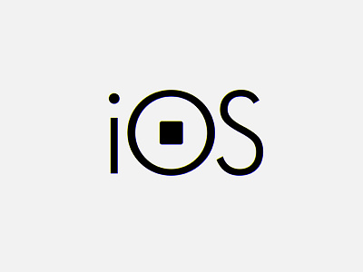 iOS logo apple ios logo mac os