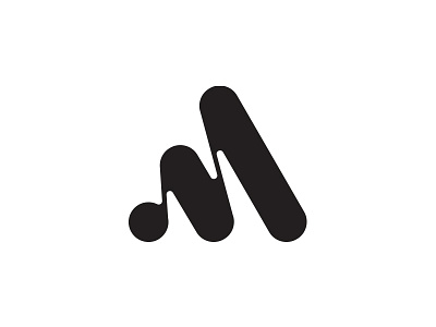 M mark branding brandmark clean concept design identity logo m mark minimal type typography vector