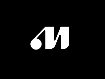 M lettermark branding brandmark clean concept design identity logo m mark minimal type typography vector