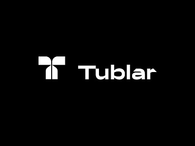 Tublar branding brandmark clean concept design geometry identity logo mark minimal tube tublar type typography vector