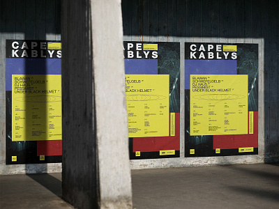 Cape Kablys festival branding design festival festival poster minimal