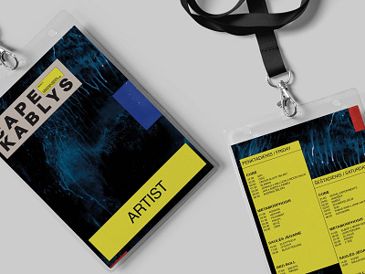 Cape Kablys branding festival festival poster identity minimal