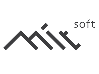 Mitsoft brand branding design logo logotype minimal mitsoft paulius baltušnikas