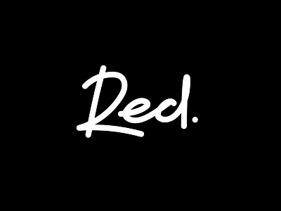 Red branding design hand lettering handlettering handmade identity lettering logo logotype script typography vector