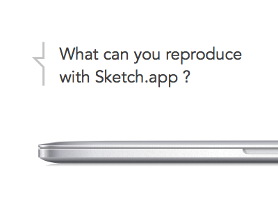 Closed Mac macbook pro sketch sketch.app sketchapp