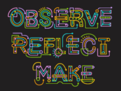 Observe | Reflect | Make