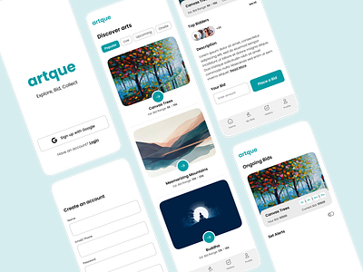 Artque - An art auction app