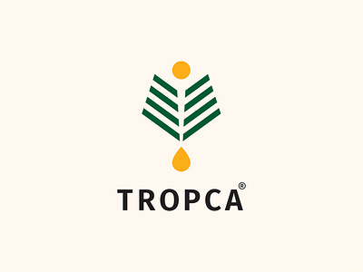 Tropical Fruit Wine Logo branding fruit graphic design logo tropical wine