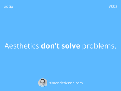 UX Tip #002