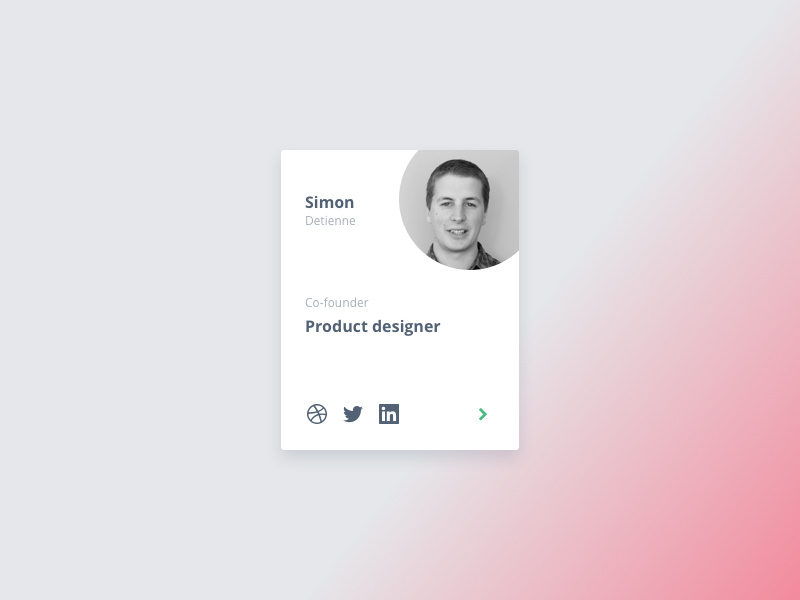 Koalect team member card