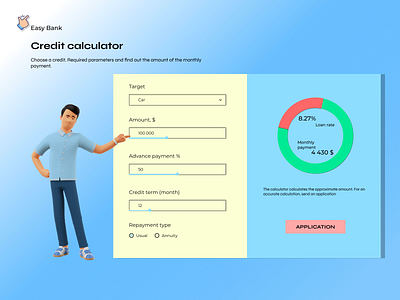 Credit calculator