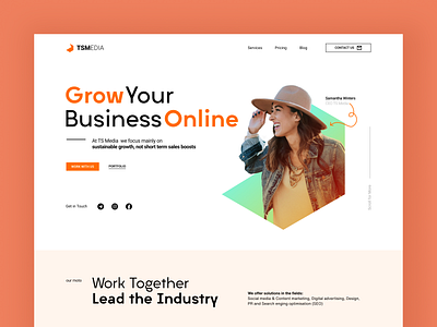 Marketing Agency — Landing Page Design