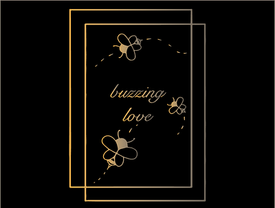 Spring: Buzzing Love branding graphic design illustration vector