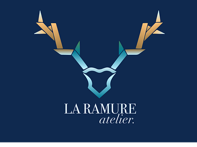 La Ramure - Atelier | Logo design branding design graphic design illustration logo typography