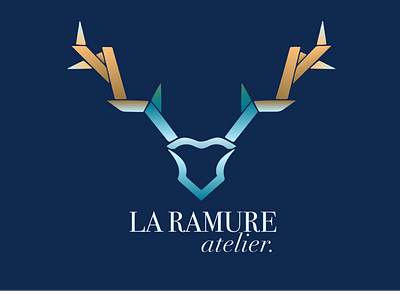 La Ramure - Atelier | Logo design branding design graphic design illustration logo typography