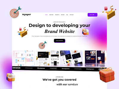 Agency Website Design | WebDesign Project agency website bespoke design landing page sales funnel webdesign website