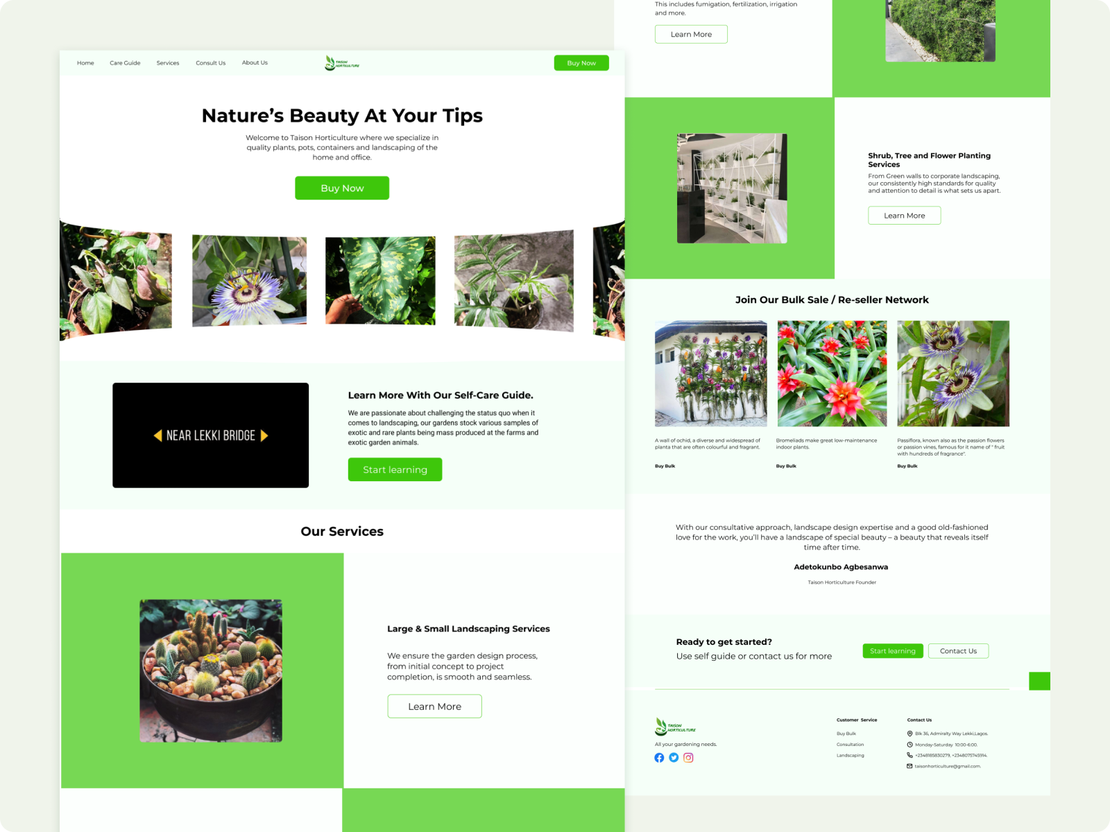 Website Design by Damilola Yusuf on Dribbble