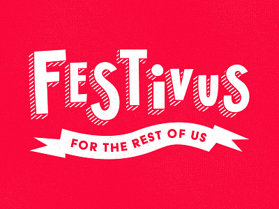 Festivas christmas design festivas hand lettering holiday typography