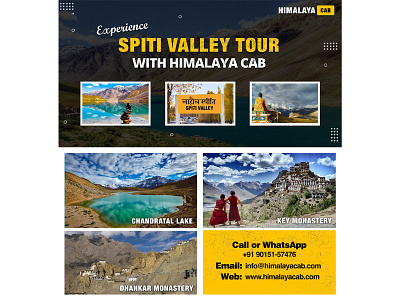 Banner Design for The Himalaya Cab Travel Company background design graphic graphic design illustration logo ui vector