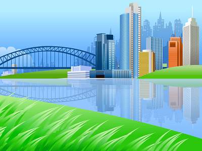 City Background background city illustration vector