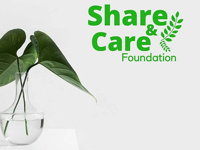 Share n Care Foundation branding logo