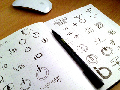 Logo ideas and sketching branding concepts graphic design idea generation logo logo design logo mark paper pen simple sketching