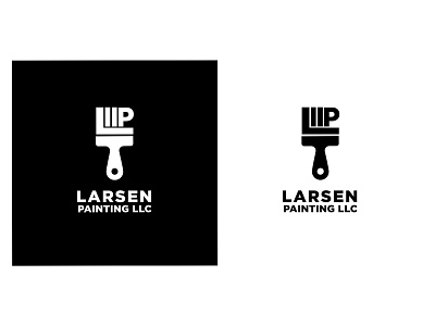 LARCEN PAINTING CO. MINIMAL LOGO