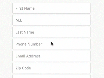 Form Validation - animated GIF blur focus form jquery validation