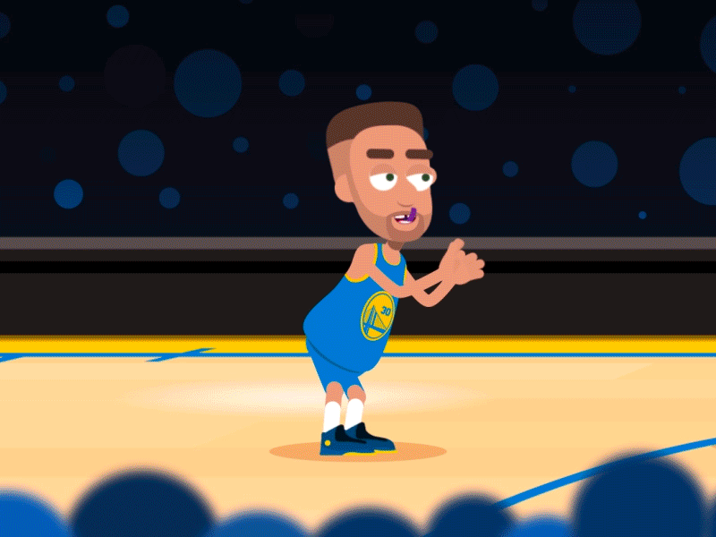 Stephen Curry character golden state nba shoot stephen curry