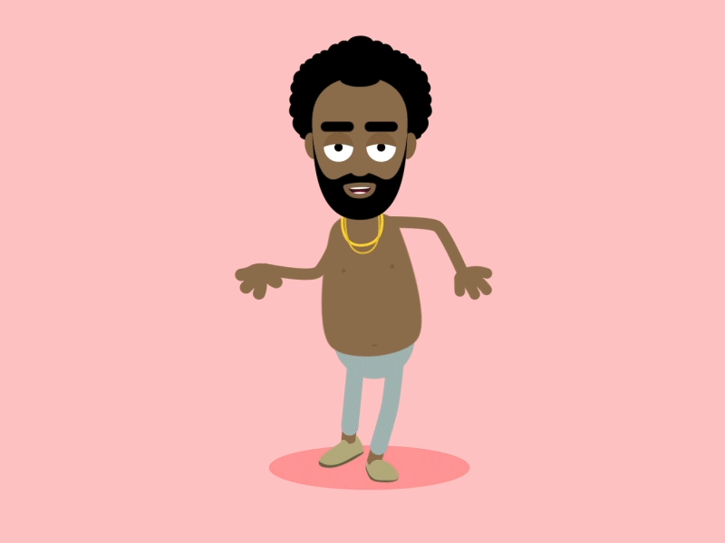This is America... after effects american character childish gambino loop