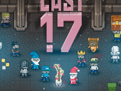 Last 17 Festive Battle Keep Pixels 16bit art pixel retro sprites