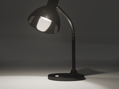 3D lamp 3d 3d model blender desk lamp lamp