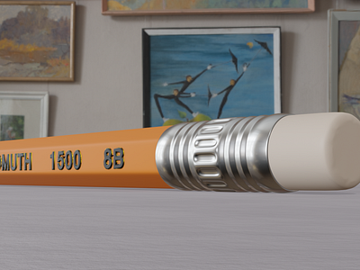 Koh-I-Noor pencil 3D