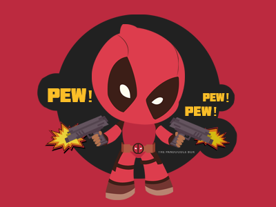 Chibi Deadpool By Amina Kazi On Dribbble