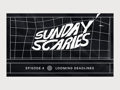 Sunday Scaries: Looming Deadlines 2d 3d after effects animation branding c4d design graphic design illustration kinetic type motion motion graphics typography