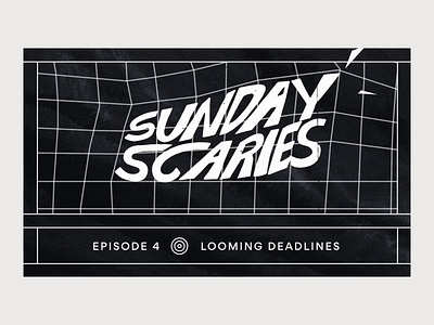 Sunday Scaries: Looming Deadlines 2d 3d after effects animation branding c4d design graphic design illustration kinetic type motion motion graphics typography