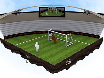 3D Soccer Flash Game 3d flash render