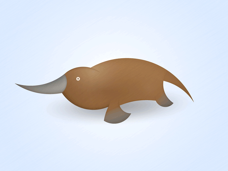 Platypus - Experiment circle experiment platypus vector