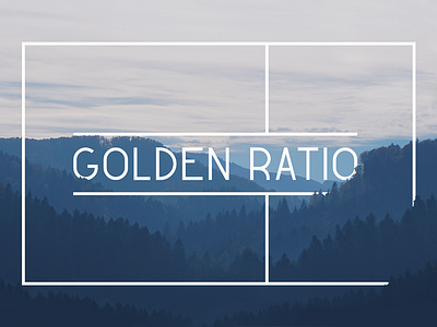 Golden Ratio Typeface