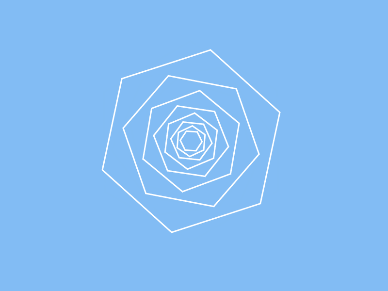 Hexagons css geometry hexagon rotate spinner